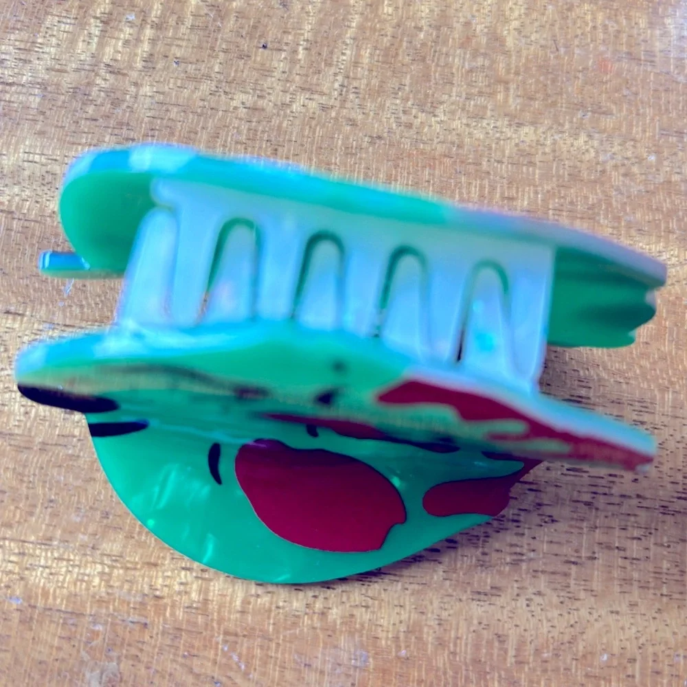 Disney Inspired Snow White Poison Apple Claw Clip
